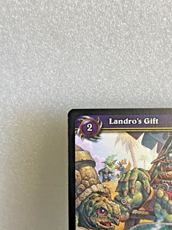 Landro's Gift WoW TCG Loot Card Wrathgate 1/3 Unscratched Unused NM - Image 3