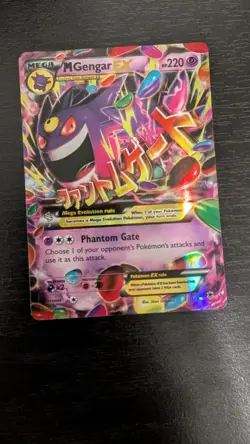 Pokemon TCG M Gengar EX Phantom Forces Card 35/119 - Image 1