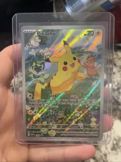 Pikachu 088 Sv: Scarlet & Violet Promo Cards Illustrator Rare Holo - Image 1