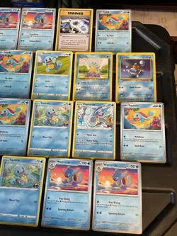 (30) Blastoise CARDS LOT HOLO STAMP VTG Reverse Wartortle Squirtle 1999 Go - Image 4
