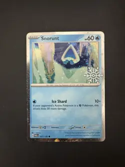 Snorunt - (Holiday Calendar) 037/182 Miscellaneous Cards & Products Holo - Image 1