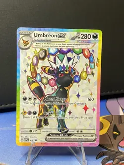 Umbreon ex SVP176 Sv: Scarlet & Violet Promo Cards Holo Mint - Image 1