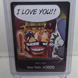NM - Don! Card I Love You!! One Piece Kingdoms Of Intrigue ENGLISH Rosinante Law - Image 1