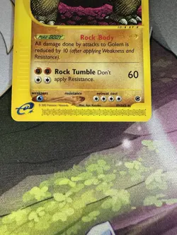 Pokemon TCG Golem Expedition Base Set, Regular Rare Card 49/165 - Image 4