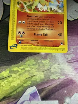 Rapidash 62/165 Expedition Base Set Rare Pokemon Card 2002 Mint New - Image 4