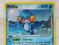 Pokemon Mudkip EX Crystal Guardians Stamped Card 57/100 Reverse Holo LP - Image 2