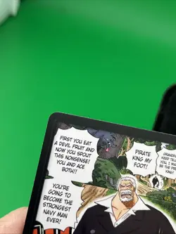 Bandai One Piece Card Game 2nd Anniversary Don!! Promo Monkey D. Garp & Luffy NM - Image 3