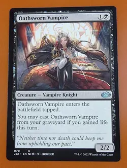 1x Oathsworn Vampire | Jumpstart 2022 | MTG Magic Cards - Image 3