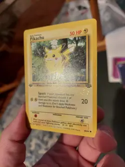 Wizards of the Coast W Stamped Pokemon Cards Pikachu Misty's Psyduck WotC - Image 3