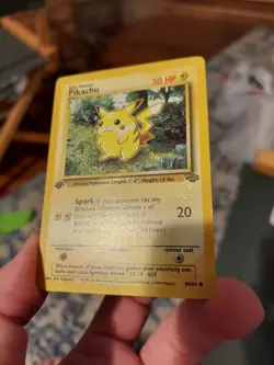 Wizards of the Coast W Stamped Pokemon Cards Pikachu Misty's Psyduck WotC - Image 4