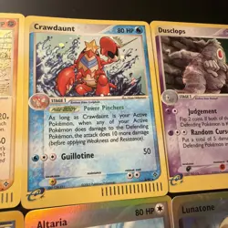 Vintage Pokemon Lot Of 12 E-Reader Expedition Sandstorm Holo Reverse Holo Cards - Image 3