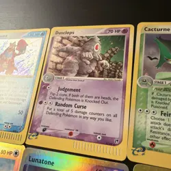 Vintage Pokemon Lot Of 12 E-Reader Expedition Sandstorm Holo Reverse Holo Cards - Image 5