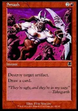 Smash -Foil Medium Play MTG Apocalypse - Image 1