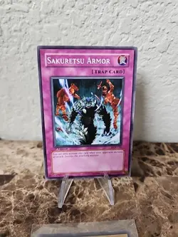 Yu-Gi-Oh Cards # DCR-102 Sakuretsu Armor 1st Edition Yugioh - Image 1