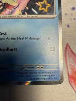Pokemon TCG Slowpoke Holo Shiny Rare Card 116/091 Sv: Paldean Fates NM - Image 4