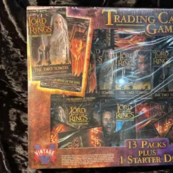 Factory Sealed Vintage LORD OF THE RINGS TRADING CARD GAME BOOSTER BOX Scarce - Image 2