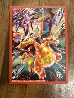 65 Pokemon Card Sleeves Charizard Ex Premium Collection - Image 1