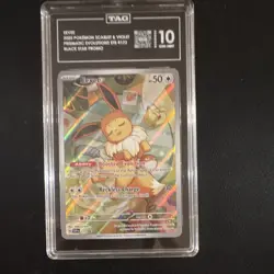Eevee #173 SV Promo Holo English TAG 10 Gem Mint Pokemon Card Pokemon TCG - Image 1