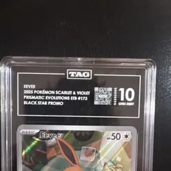 Eevee #173 SV Promo Holo English TAG 10 Gem Mint Pokemon Card Pokemon TCG - Image 3