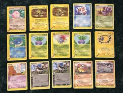 Pokemon TCG Vintage E-Reader 15 Cards Assorted Lot Expedition Aquapolis Card - Image 1