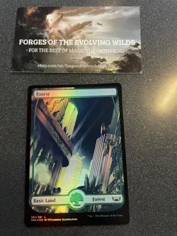 MTG Streets of New Capenna - SNC - Forest (281) FOIL - Pack Fresh! - Image 1