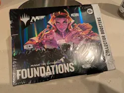 Foundations Collector Booster Box Sealed MTG Magic the Gathering English NEW - Image 1