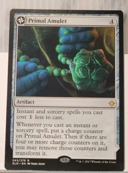 Mtg PRIMAL AMULET NM XLN 243/279 -Argo- - Image 1