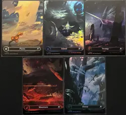 MTG Edge of Eternities Full Art Foil Lands (Common) - Image 1