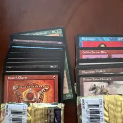 MTG Magic The Gathering Visions Booster Pack WotC 1997 English 2 Packs - Image 5