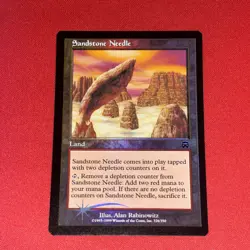 Sandstone Needle Mercadian Masques FOIL NM/M Pack Fresh Magic the Gathering MTG - Image 1