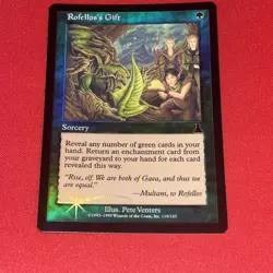 MTG ROFELLOS'S GIFT (FOIL) Urza's Destiny Never played - Image 1