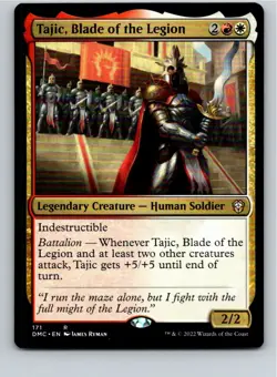 Magic the Gathering Tajic, Blade of the Legion Commander: Dominaria United MTG - Image 1