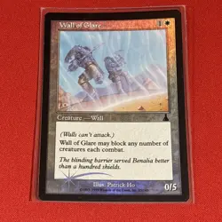 WALL OF GLARE FOIL 1999 Urza's Destiny Magic the Gathering Unplayed NM - Image 1