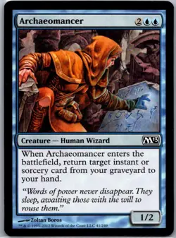 Magic 2013 (M13) #41 Archaeomancer - Image 1