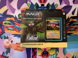 MTG Sealed Commander Deck Fallout: Mutant Menace BGU Mothman Brand New In Box 195166228532 - Image 1