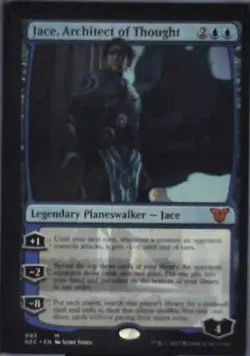 Jace, Architect of Thought - Commander: Kamigawa: Neon Dynasty: #93 Nm R239 - Image 1