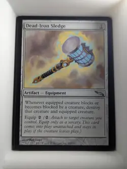 Dead-Iron Sledge 162 Uncommon Mirrodin Magic: The Gathering Near Mint - Image 1