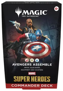 Marvel Magic: The Gathering Super Heroes Commander Deck Avengers Assemble - Image 1