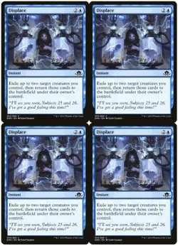 MTG Displace x4 Eldritch Moon Common NM Playset - Image 1