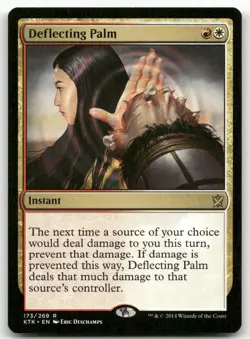 Deflecting Palm #173 (NM) Khans of Tarkir KTK Magic MTG - Image 1