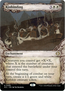 Kinbinding (Showcase) - 0299 - Lorwyn Eclipsed ECL - MTG - NM/M - Image 1