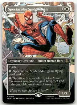 Spectacular Spider-Man (Borderless) #14 (NM) Spider-Man SPM Magic MTG - Image 1