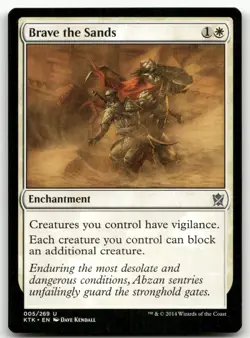 Brave the Sands #5 (NM) Khans of Tarkir KTK Magic MTG - Image 1
