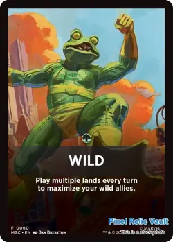 MTG - MSC - 60 - NM - Wild Theme Card - Magic - Image 1