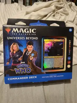 MTG Magic Timey Wimey Commander Deck Doctor Who Factory Sealed SeePics - Image 1