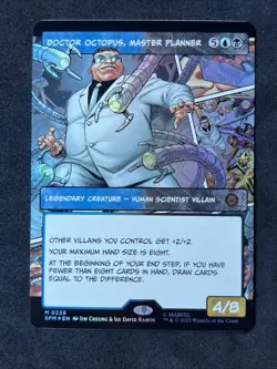 Magic the Gathering: Spider-man - Doctor Octopus, Master Planner Borderless FOIL - Image 1