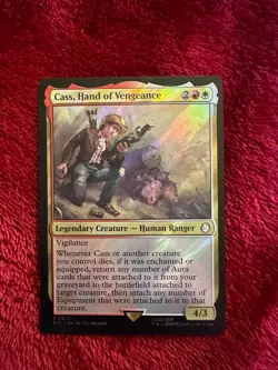 [Surge Foil] Cass, Hand of Vangeance - UB: Fallout (MTG) [!Near Mint!] - Image 1