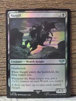 Nazgul #332 Foil Universes Beyond: the Lord of the Rings: Tales of Middle-Earth - Image 1