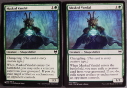 MTG Masked Vandal Playset x4 | Kaldheim | NM | Pauper | Commander | Playset x4 | - Image 4