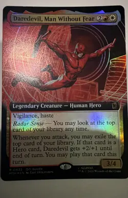 Daredevil, Man Without Fear (Extended Art) Unique and Miscellaneous Promos Foil - Image 1